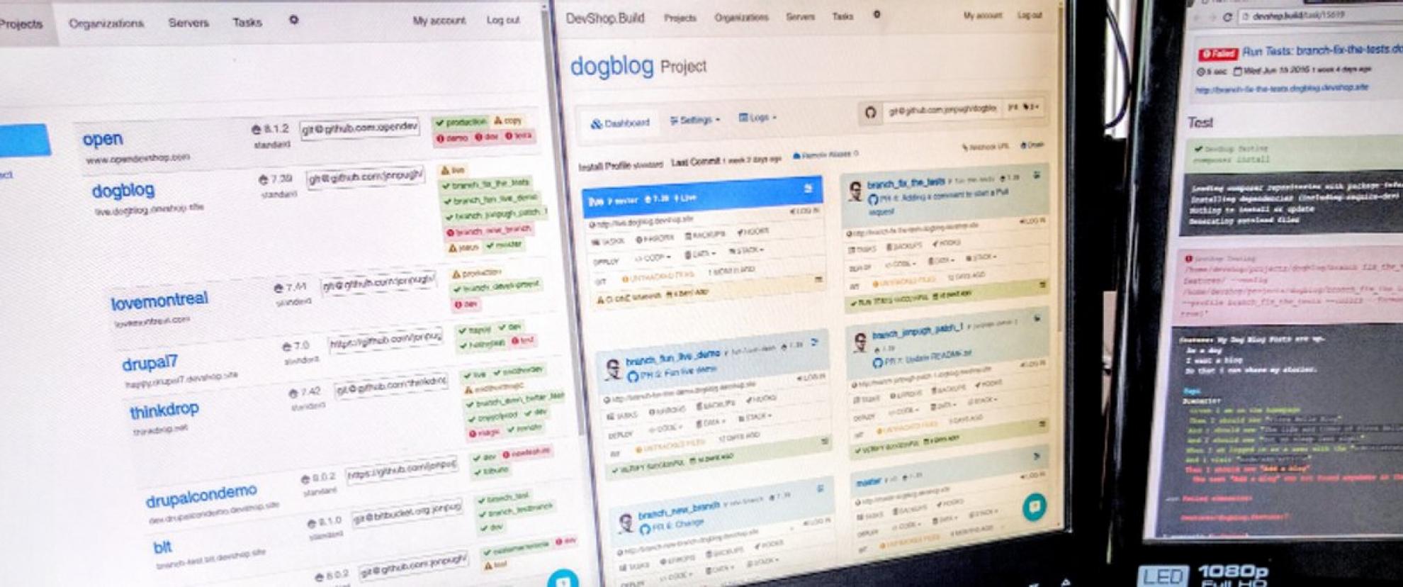 Screenshot of OpenDevShop